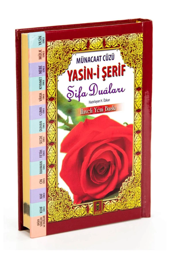Münacaat Cüzü Yasini Şerif Şifa Duaları Çanta Boy Ciltli