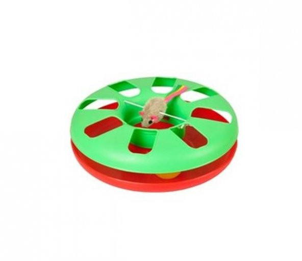 Flamingo Yavru Dönen Kedi Oyuncağı 24 Cm - 3