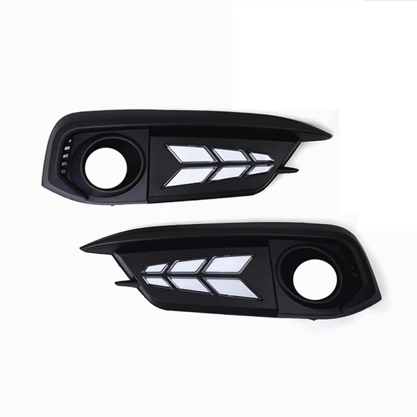 Autogp Honda civic fc5 uyumlu drl ön sis gündüz ledi 2016 / 2019