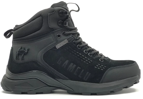 Gamelu Gass Watherproof Su geçirmez Kauçuk Taban Outdoor Erkek Bot - Resim 6