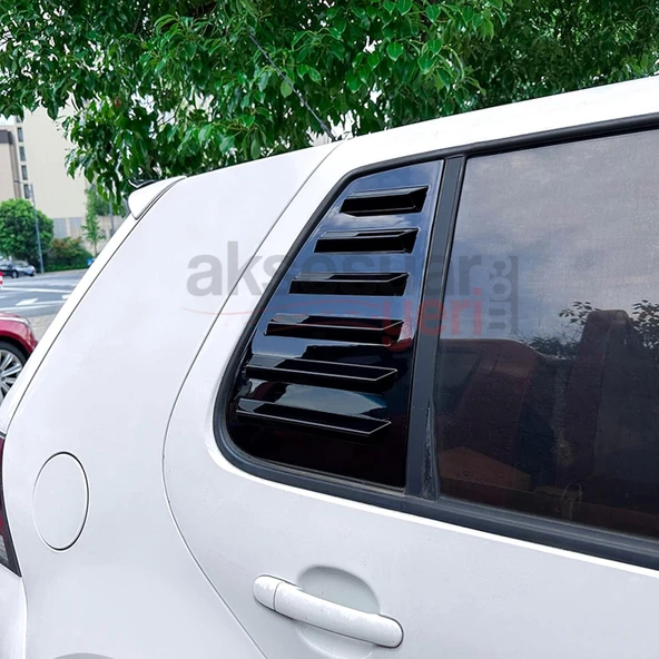 Vw Golf 4 İçin Kelebek Cam Vizörü Kaplaması Piano Black