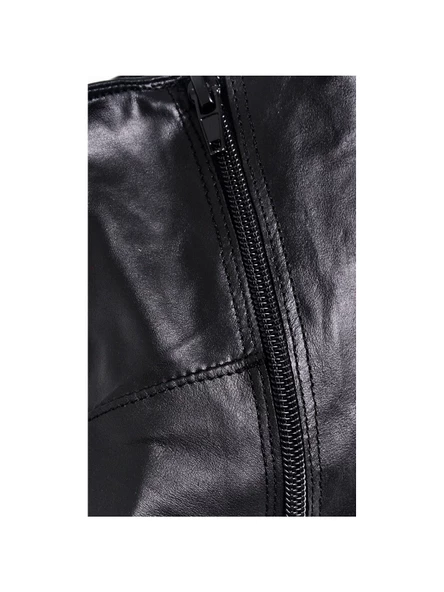 Keçi Derisi Mest - Hafif, Astarsız, Rahat ve Fermuarlı - 5