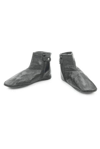 Koyun Derisi Tek Tarafı Lastikli Mest - İçi Miflonlu Rahat Kullanım - Resim 2