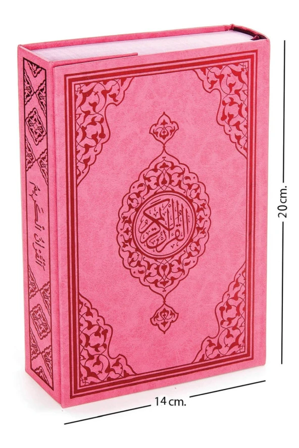 Kuranı Kerim - Sade Arapça - Hafız Boy - Pembe - Merve Yayınevi - Bilgisayar Hatlı