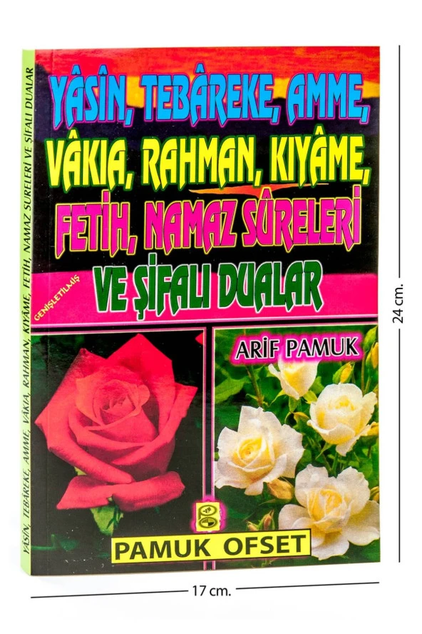 Yasin-i Şerif Kitabı - Beş Güllü Yasin - Orta Boy - 224 Sayfa - Pamuk Yayınevi - Mevlid Hediyeliği ürün görseli 1