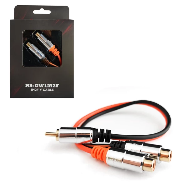 REISS RS-GW1M2F Anfi Y Kablo 1 Erkek 2 Dişi 30cm