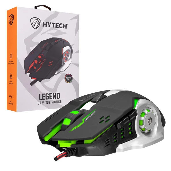 HYTECH HY-X9 Kablolu Oyuncu Mouse 3200 Dpi Ledli