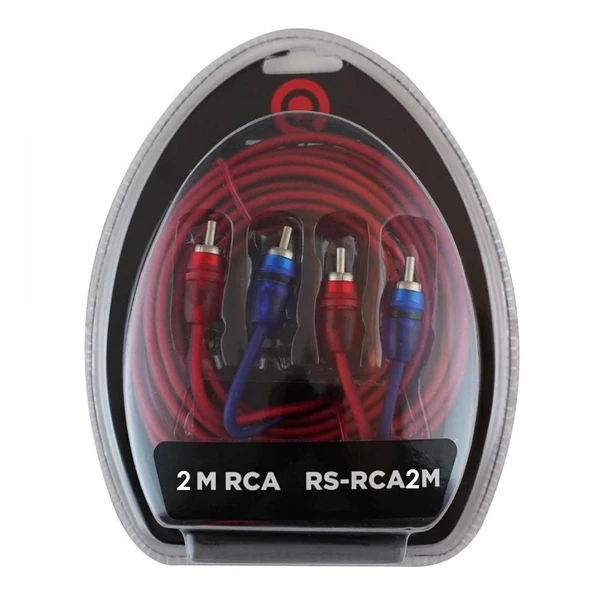 REISS AUDIO RS-RCA2M Anfi Kablosu 2 Rca 2 Rca 2 Metre Bakır