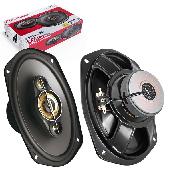 PIONEER DİGİCOM TS-A6971F Oto Hoparlör Oval 6X9 İnç 600 Watt 2 Adet - Resim 2
