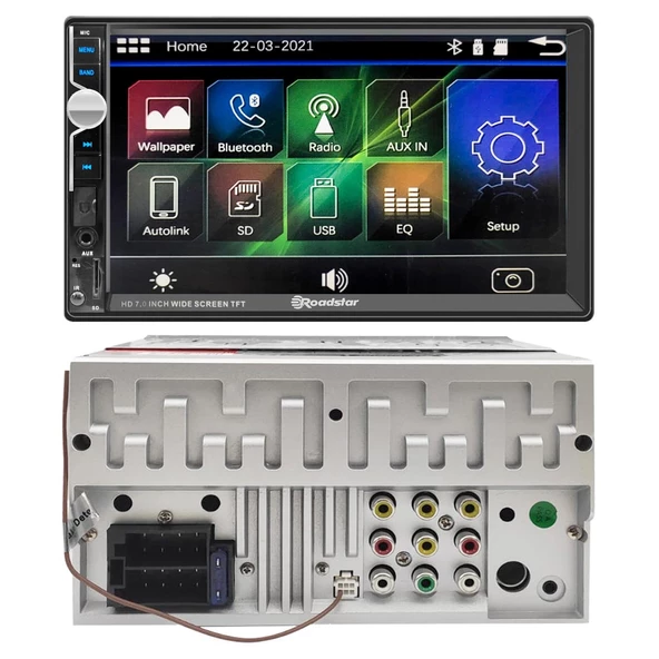 ROADSTAR RD-7200 Double Teyp 7 İnç 4x50 Watt mirrorlink - Resim 2