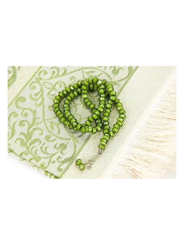 Mevlüt hediyelikleri Set 10 - Seccade - Örtü - Tesbih - Kutulu - Resim 3