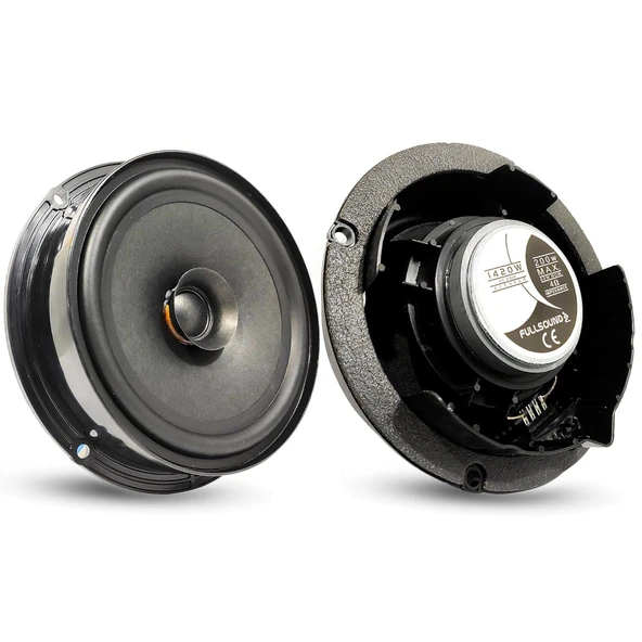 FULLSOUND K-1420W Oto Hoparlör 16cm 200 Watt Volkswagen 1 Adet Çerçeveli - 1