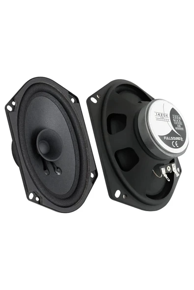 FULLSOUND K-1420K Oto Hoparlör Oval 5X7 İnç 200 Watt Ford Fiat 2 Adet ürün görseli 1
