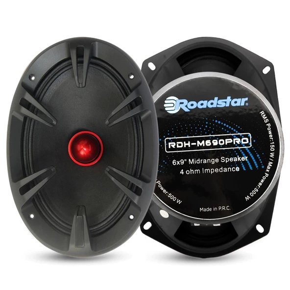 ROADSTAR RDH-M690PRO Oto Midrange Oval 6X9 İnç 500 Watt 2 Adet - 2