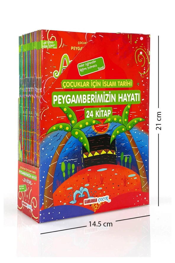 Çocuklar İçin İslam Tarihi - Peygamberimizin Hayatı Çocuk Dini Eğitim Seti