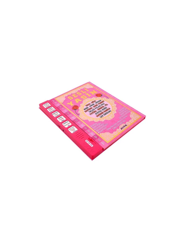 Sesli Yasini Şerif - Rahle Boy - 224 Sayfa - Pembe Renkli - Ayfa Yayınevi - Resim 2