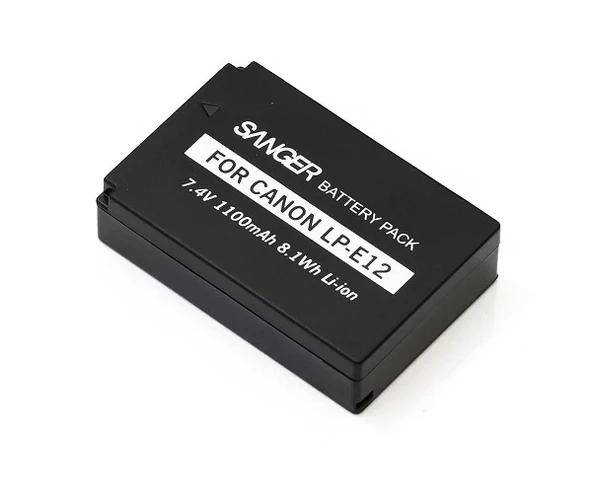 Sanger LP-E12 Canon Uyumlu Batarya - Resim 3
