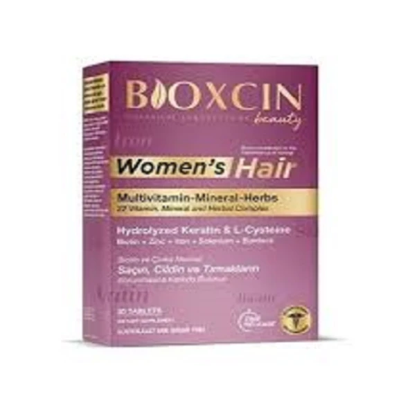 Bioxcin Women's Hair 30 Tablet ürün görseli 1