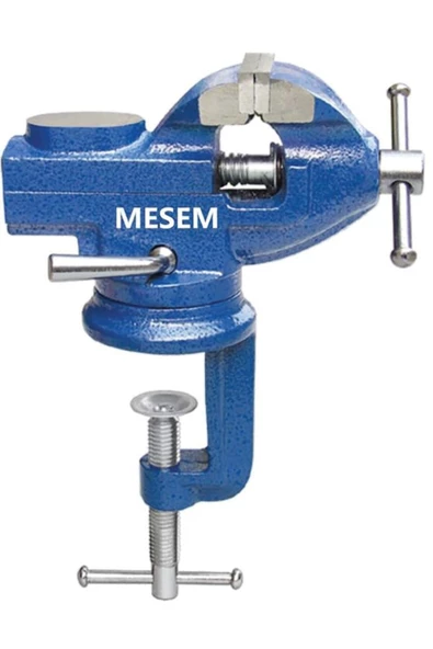 Meşem Dönerli Tezgah Ve Masa Mengene Mini 60 Mm - 2