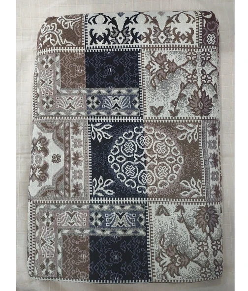 Adaş 6m2 Pamuklu Lastiksiz Halı Örtüsü, Savan, Çok Amaçlı, Piknik Ört (200x300)-Asorti - 4