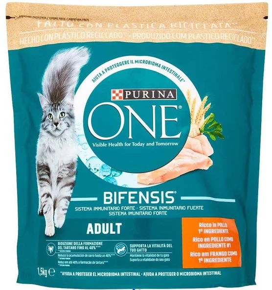 Purina One Tavuklu Yetişkin Kedi Maması 1.5 Kg