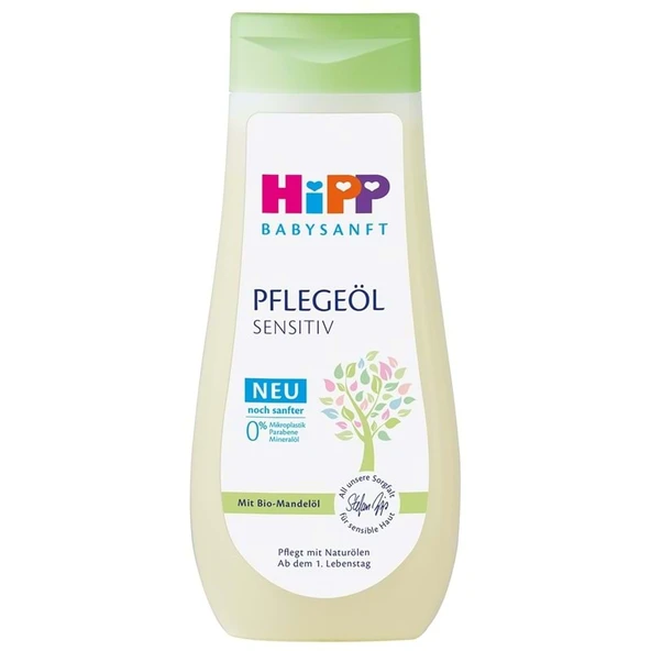 Hipp Babysanft Bebek Bakım Yağı/Pelegeöl Sensıtıv 200ML (2 Li Set) - 2