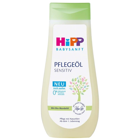 Hipp Babysanft Bebek Bakım Yağı/Pelegeöl Sensıtıv 200ML (5 Li Set) - 2
