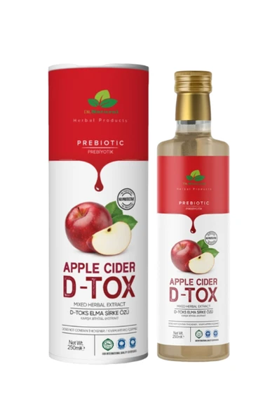 Elma Özlü Prebiyotik Ballı Detox Sirkesi 250 ml - Resim 3