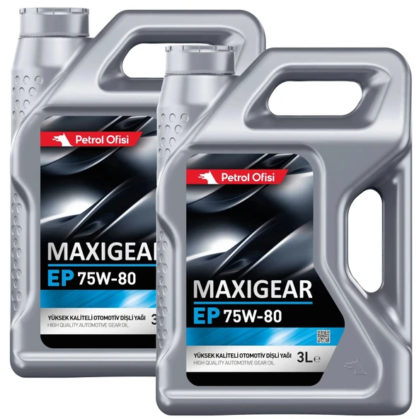 Petrol Ofisi Ep 75W-80 Şanzıman ve Dişli Yağı 2 x 3 Litre
