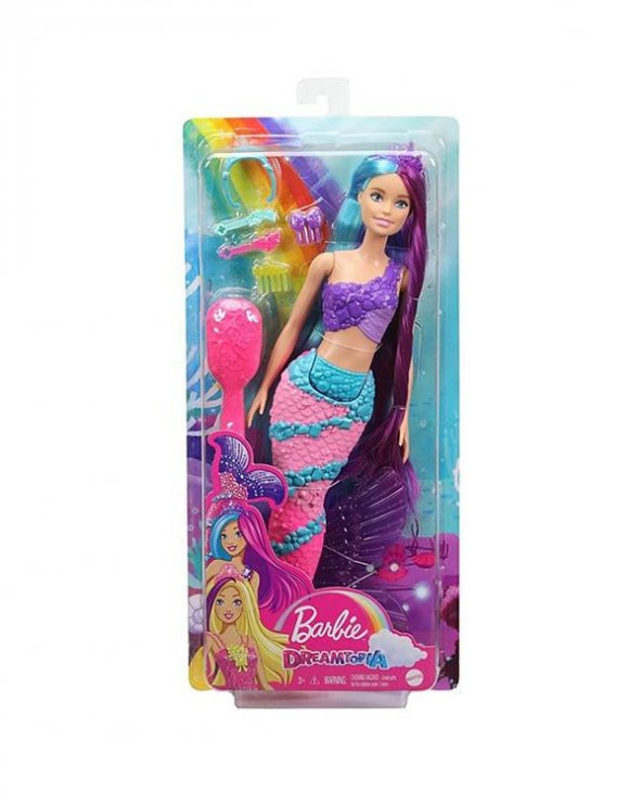 Barbie Dreamtopia Uzun Saçlı Denizkızı GTF39
