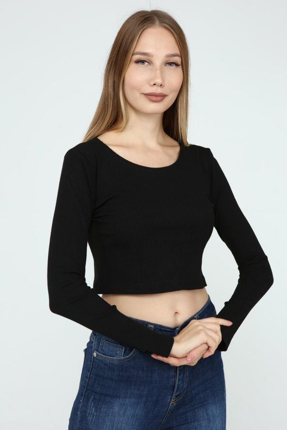 DRR Moda Uzun Kol Kaşkorse Bluz - 11