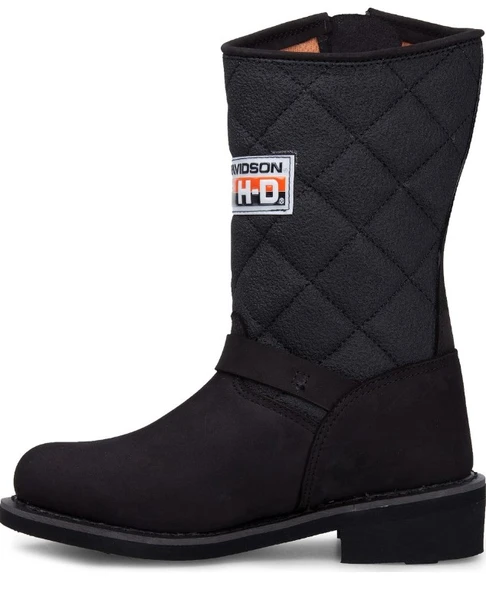 Harley Davidson 025G100071 Laconıa 644 Deri Kısa Kadın Çizme - Resim 6