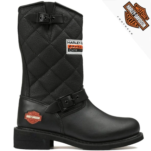 Harley Davidson 025G100071 Laconıa 644 Deri Kısa Kadın Çizme ürün görseli 1