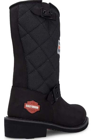 Harley Davidson 025G100071 Laconıa 644 Deri Kısa Kadın Çizme - Resim 7