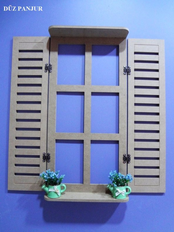 Ahşap Panjur Dekoratif Panjur Pencere Model ( Dekoratif Ve Şık ) - 2