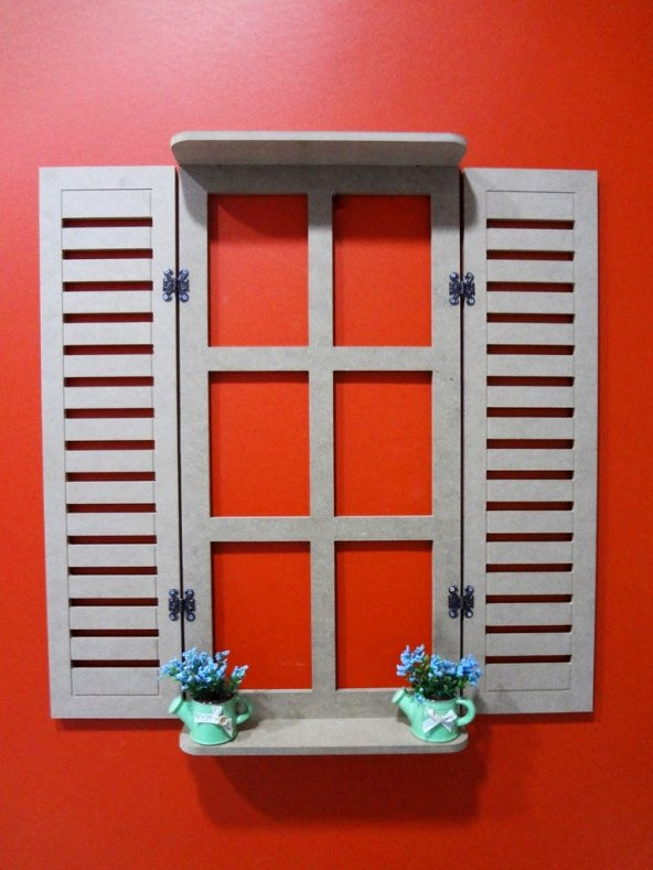 Ahşap Panjur Dekoratif Panjur Pencere Model ( Dekoratif Ve Şık ) - 5