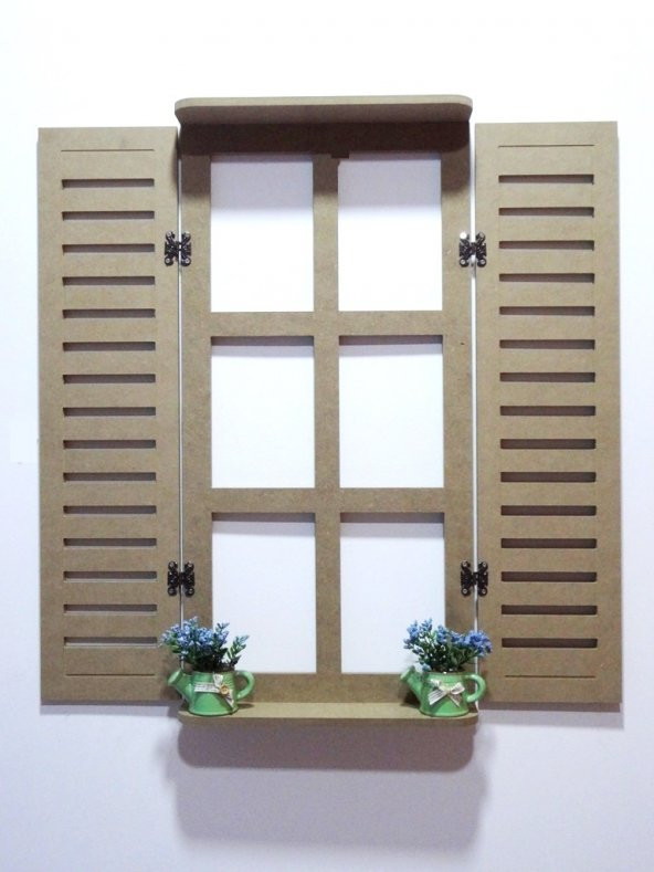 Ahşap Panjur Dekoratif Panjur Pencere Model ( Dekoratif Ve Şık ) - 8