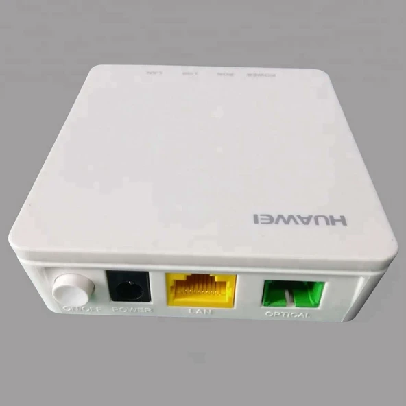 Fiber Optik Huawei HG8010H GPon Terminal Sc/Apc 1 Ge Ont 12V Adaptörlü 2.El