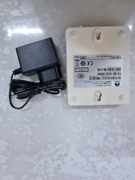Fiber Optik Huawei HG8010H GPon Terminal Sc/Apc 1 Ge Ont 12V Adaptörlü 2.El - Resim 4