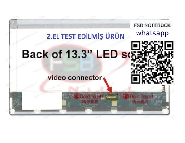 LP133WH1(TL)(A1) Notebook Lcd Ekran (13.3" Led Parlak)