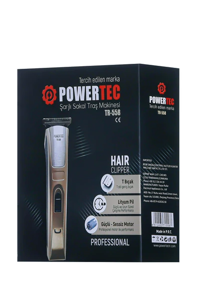 TR-558 Şarjlı Saç Sakal Tıraş Makinesi - Resim 4