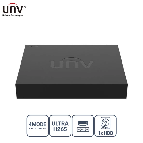 UNIVIEW  XVR301-16F 16 KANAL 1x HDD H65+ HIBRIT DVR KAYIT CIHAZI