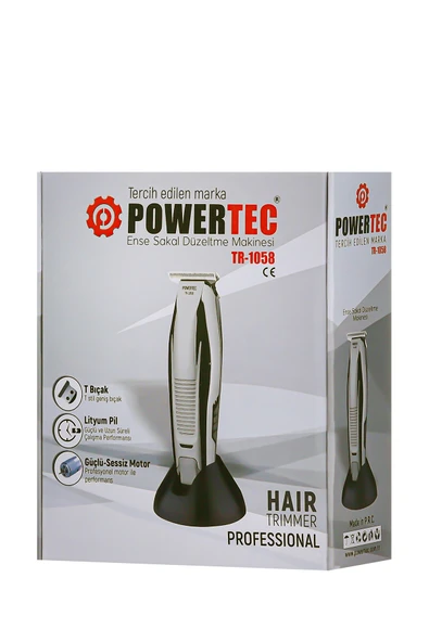 Powertec TR-1058 Sakal ve Saç Kesme Makinesi - Resim 6
