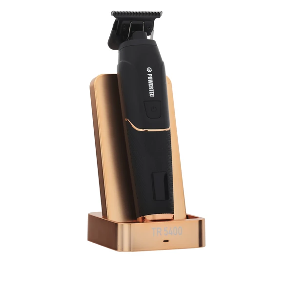 TR-5400 Saç & Sakal & Günlük Tıraş & Ense Çizim Profesyonel Berber Tıraş Makinesi 3'lü set - Resim 3