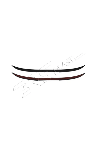 BRSPLAST  Bmw F30 Uyumlu Arka Bagaj Spoiler 122 Cm - 5