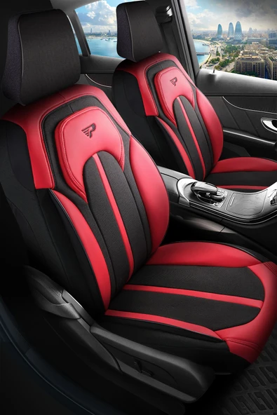 Panda Kılıf Panda Sevılla Serısı Keten Kumaş Oto Koltuk Kılıfı - Tam Set - 11