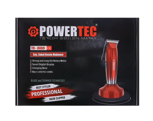 TR-8800 Saç Tıraş Makinesi - Resim 4