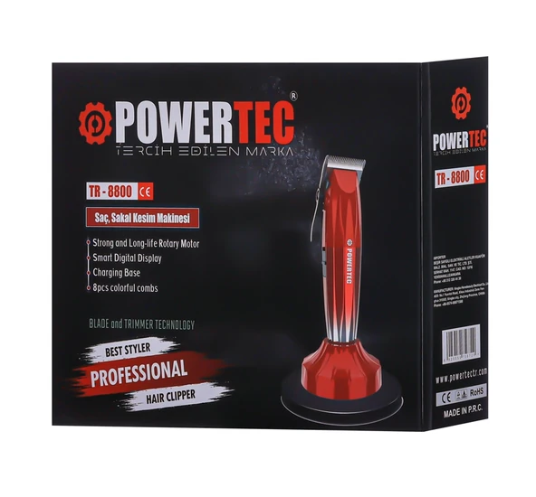 TR-8800 Saç Tıraş Makinesi - Resim 3