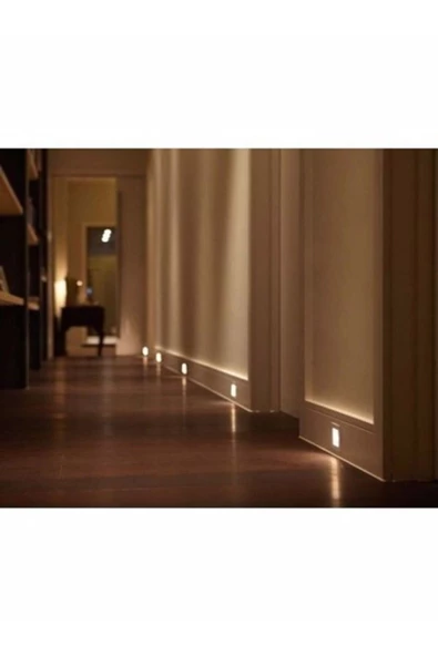sekizgen led Kare 3 Watt Ledli Günışığı Koridor Ve Adım Aydınlatma Yerli Imalat - Resim 3