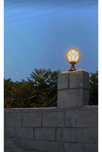 KARTAŞ Lamp232 Papatya Set Üstü Bahçe Aydınlatma Armatürü-siyah - 2